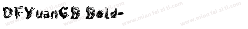 DFYuanGB Bold字体转换
